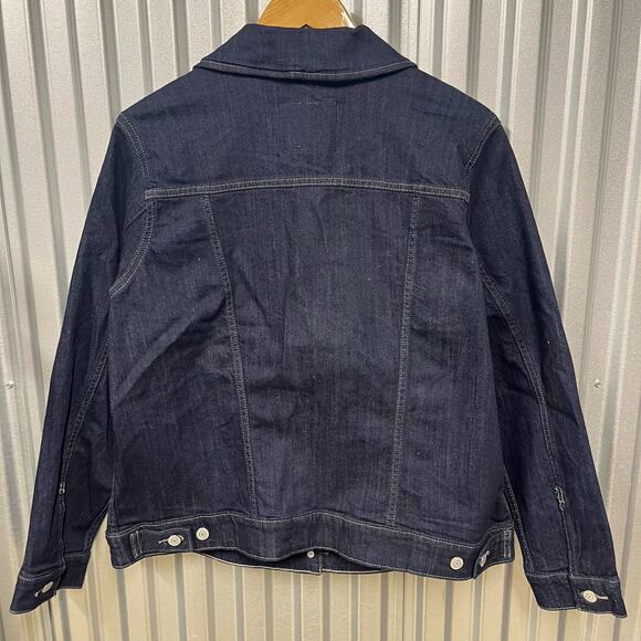 NWT Levis Dark Raw Blue Denim Type 3 Made in Sir Lanka SZ Womens 1X - Picture 4 of 4